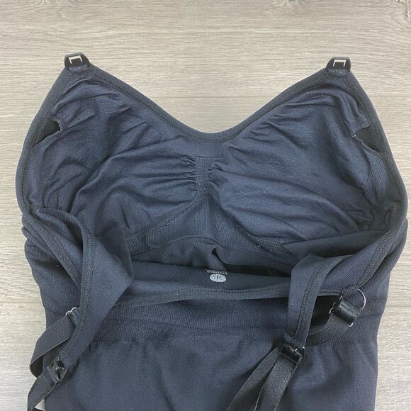 Kindred Bravely Black Sublime Maternity&Nursing Tank Sz.M - Picture 11 of 13